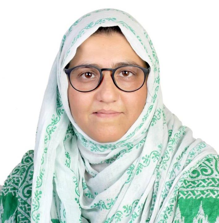 Abida War greets people on Eid-ul-Fitr